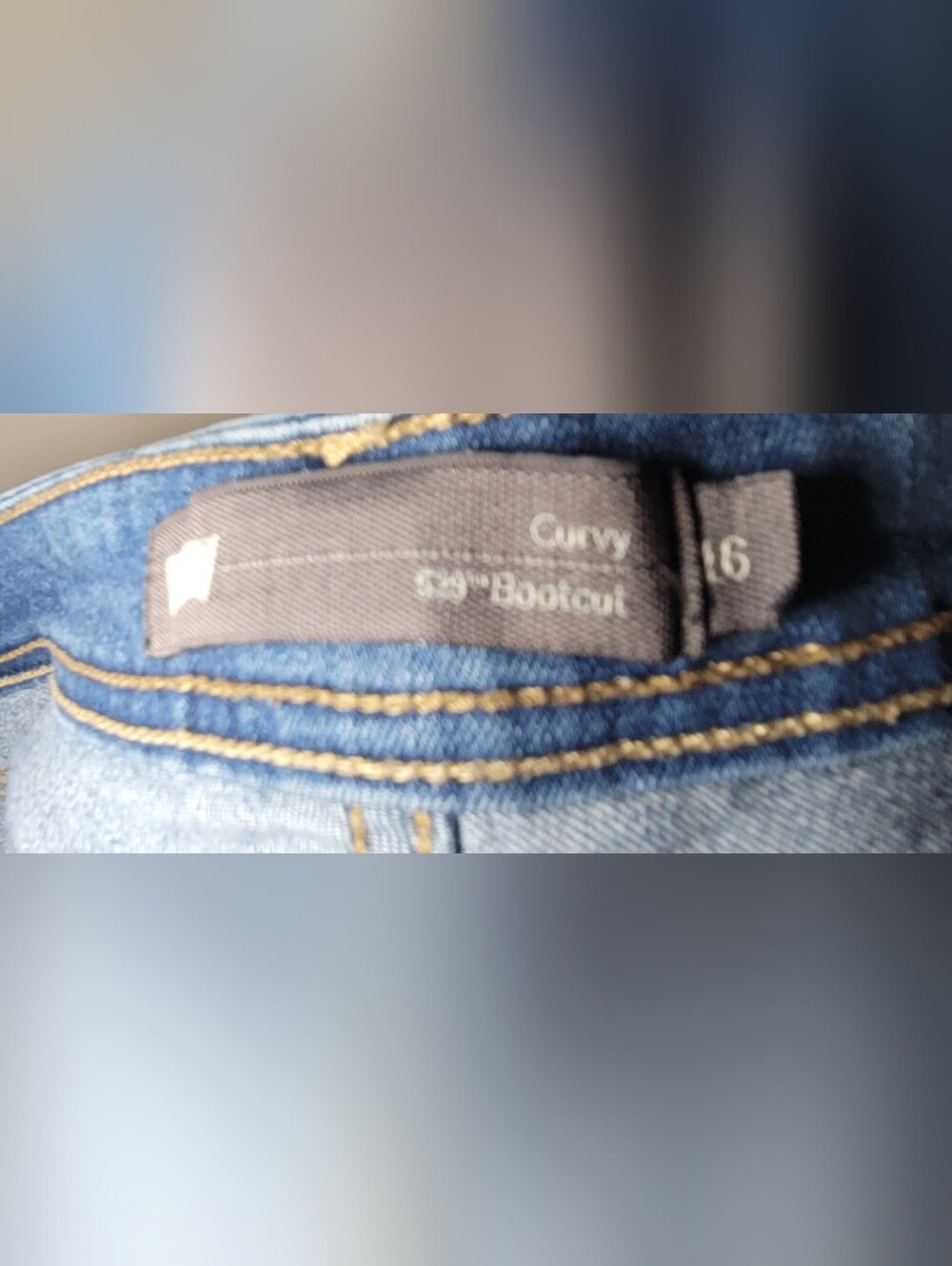 Levi's Dark Blue Bootcut Women's Jeans - Picture 3 of 4